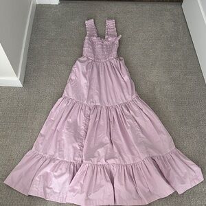 Abercrombie & Fitch Smocked Bodice Maxi Dress